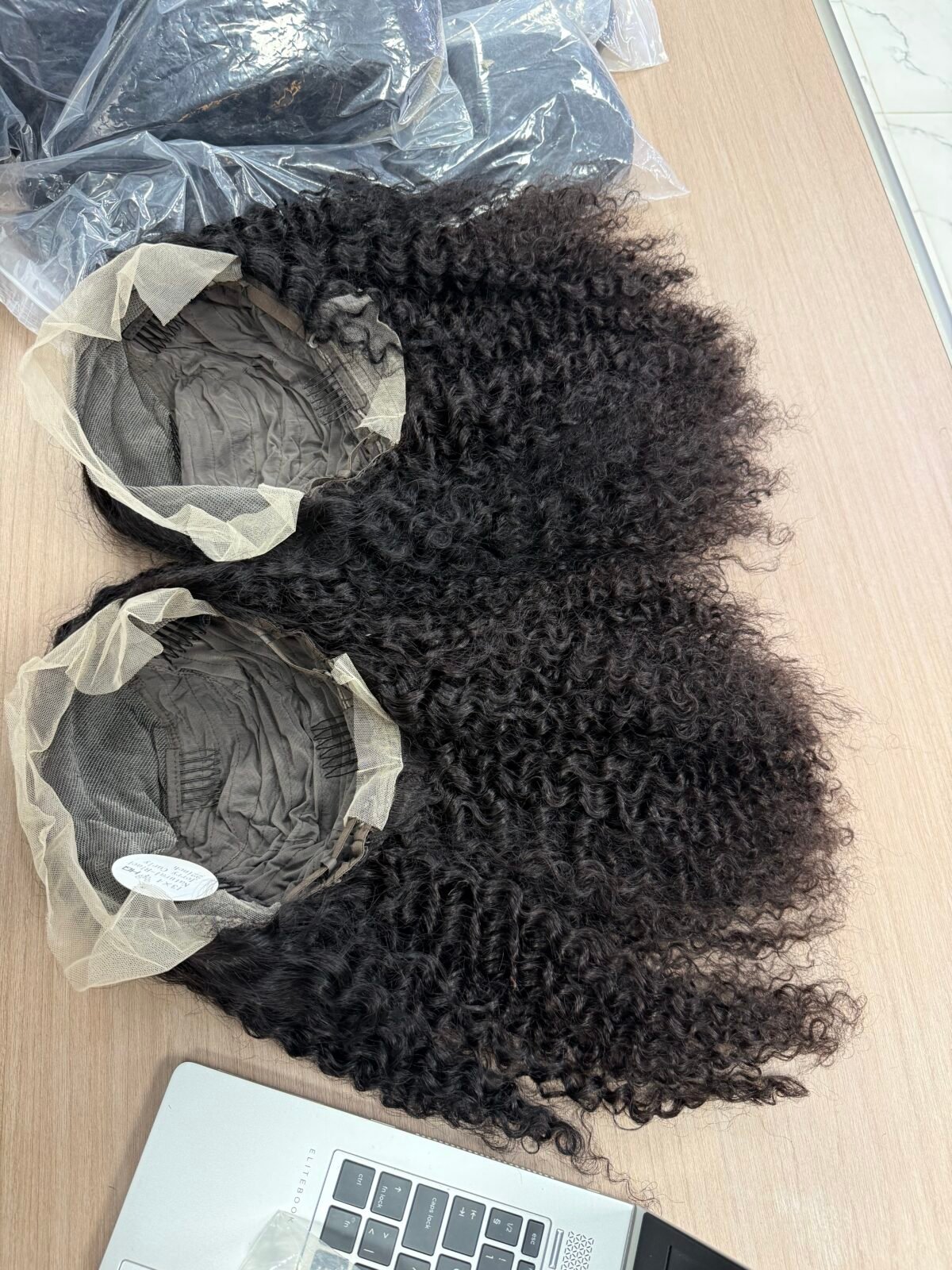 22” Jerry curls frontal wig - Image 5