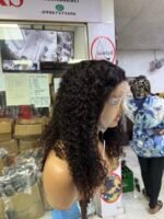 22” Jerry curls frontal wig - Image 3