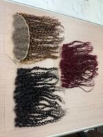 13x4 frontal Sdd pixie curls