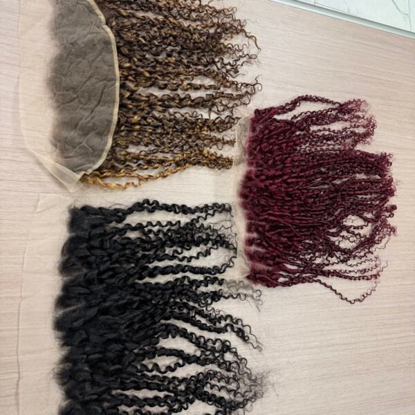 13x4 frontal Sdd pixie curls