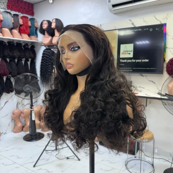 18” Sdd magic 300g frontal wig